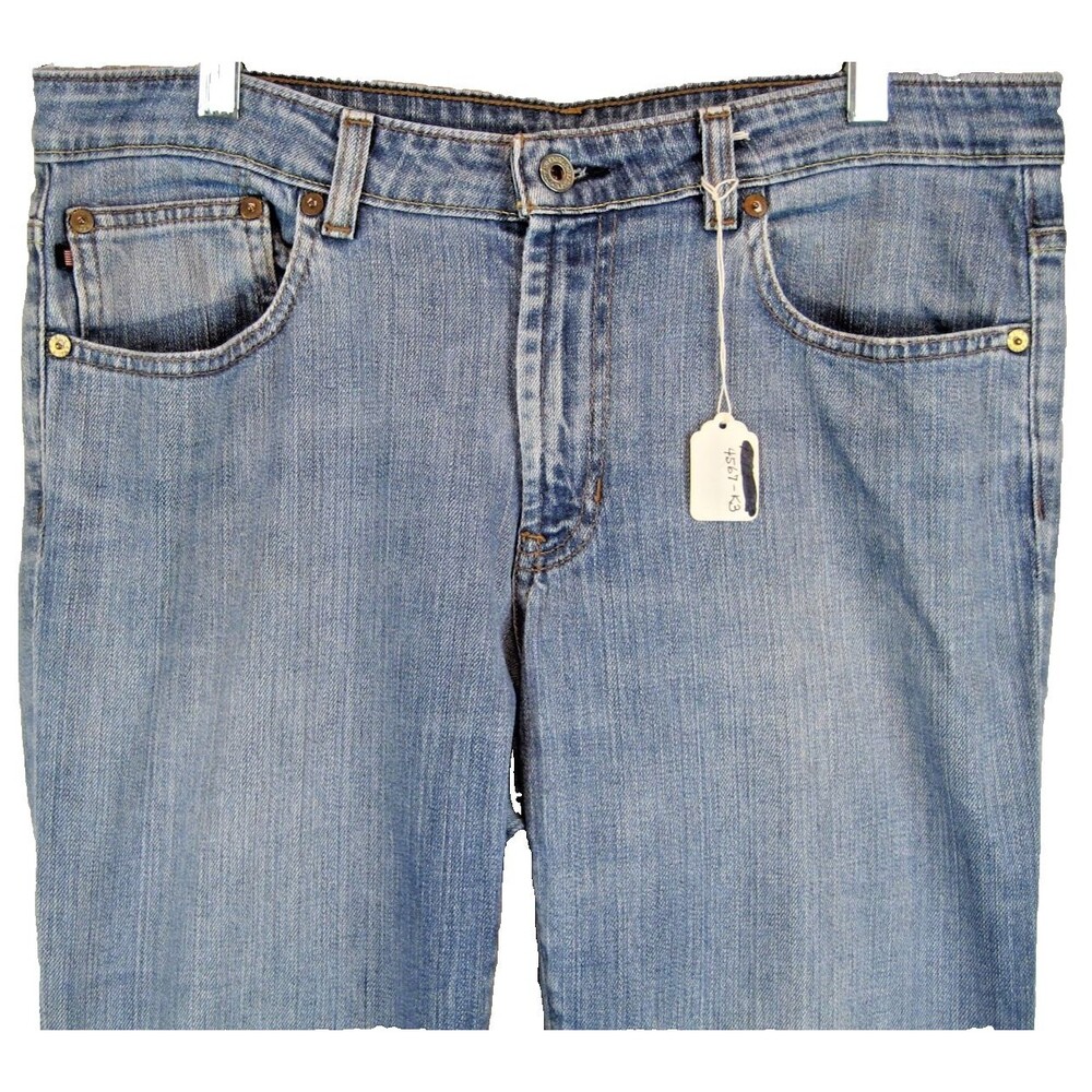 Womens Polo Ralph Lauren Low Rise Cotton/Spandex Denim Jeans sz 12 (32x29x8r)